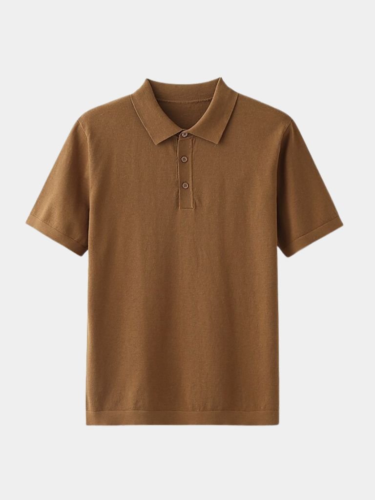 Breeze Field Polo — North Row | Texture Detail