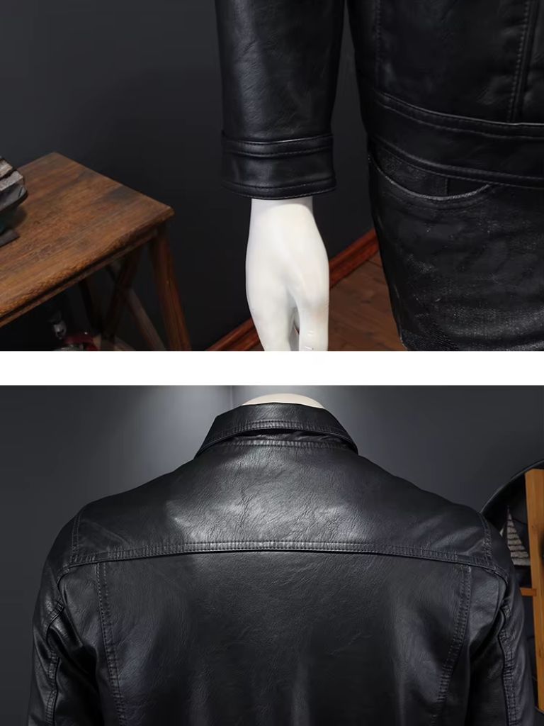 Bronze Rebel Leather Jacket — North Row | Lifestyle