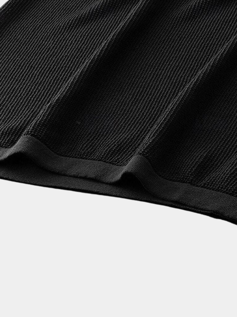 Caramel Lineage Polo — North Row | Flat Lay