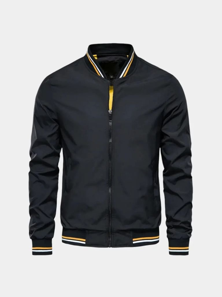 Casual Bomber Jacket — North Row | Close-Up