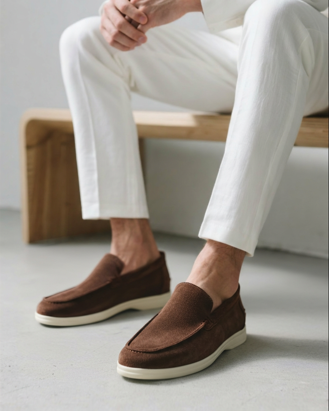 Suede Loafers — North Row | View 22