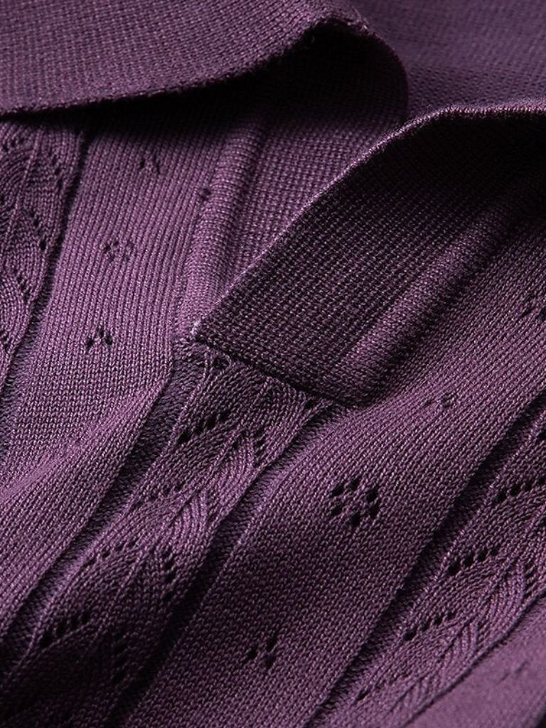 Classic Fit Business Polo Shirt — North Row | Close-Up