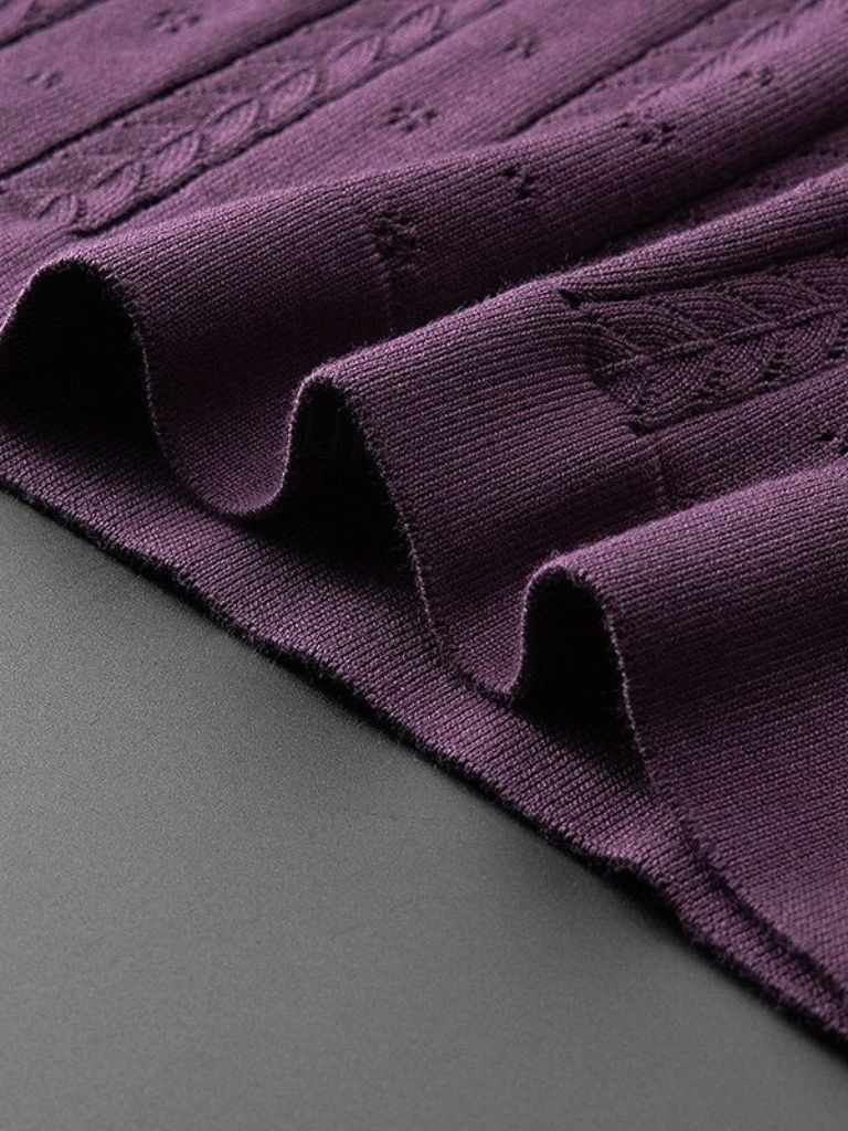 Classic Fit Business Polo Shirt — North Row | Texture Detail