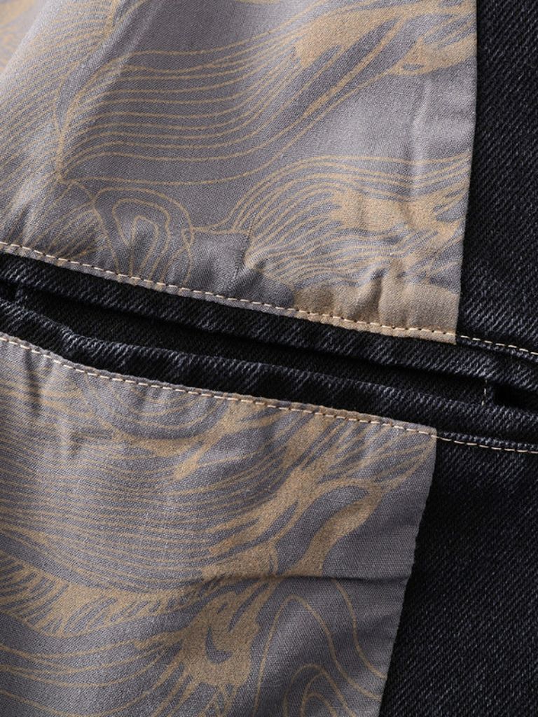 Denim Covenant Blazer Jacket — North Row | Worn Look