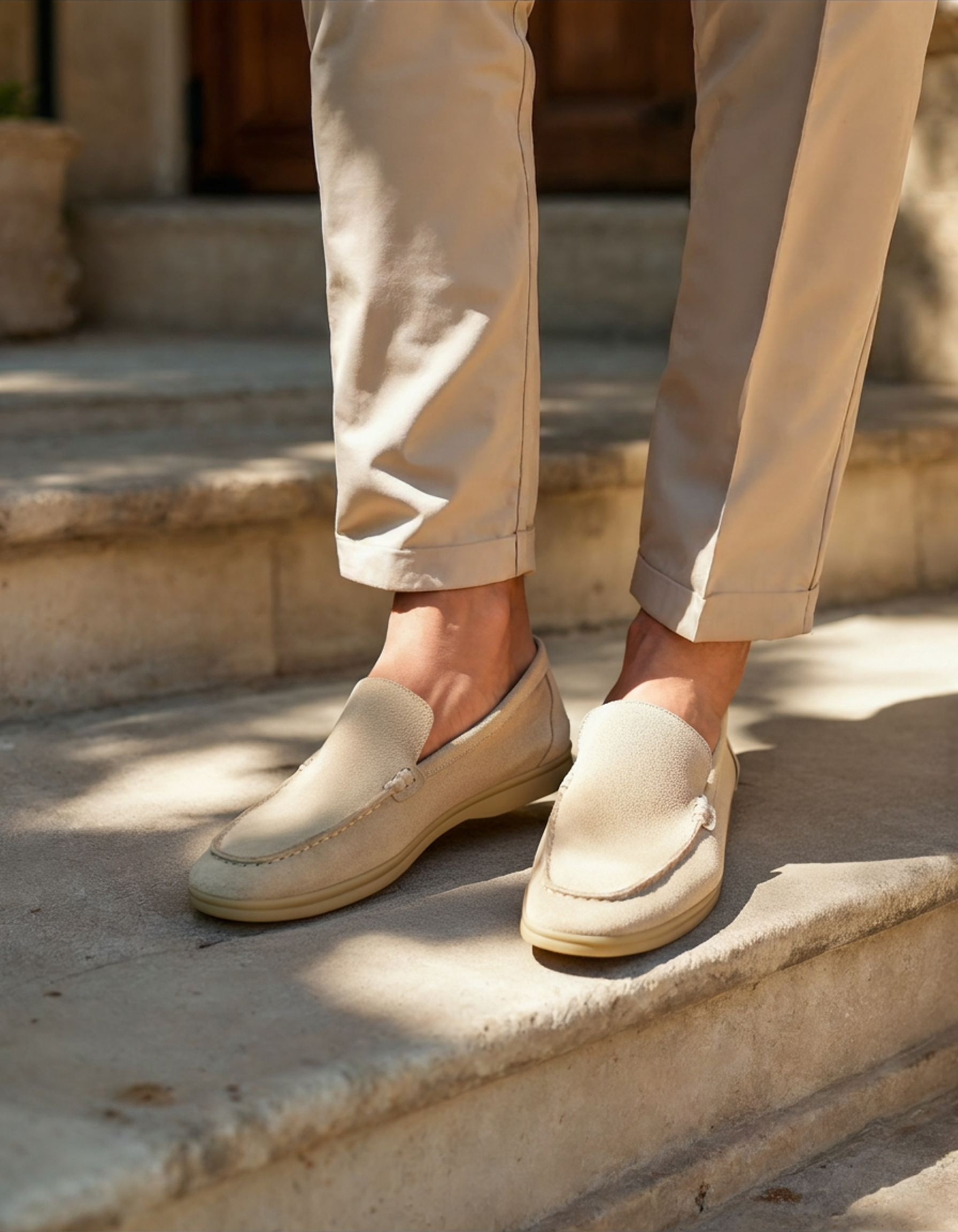 Premium Suede Loafers — North Row | View 18