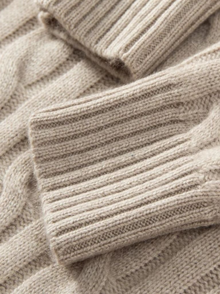 Essential Cashmere Sweater — North Row | Close-Up