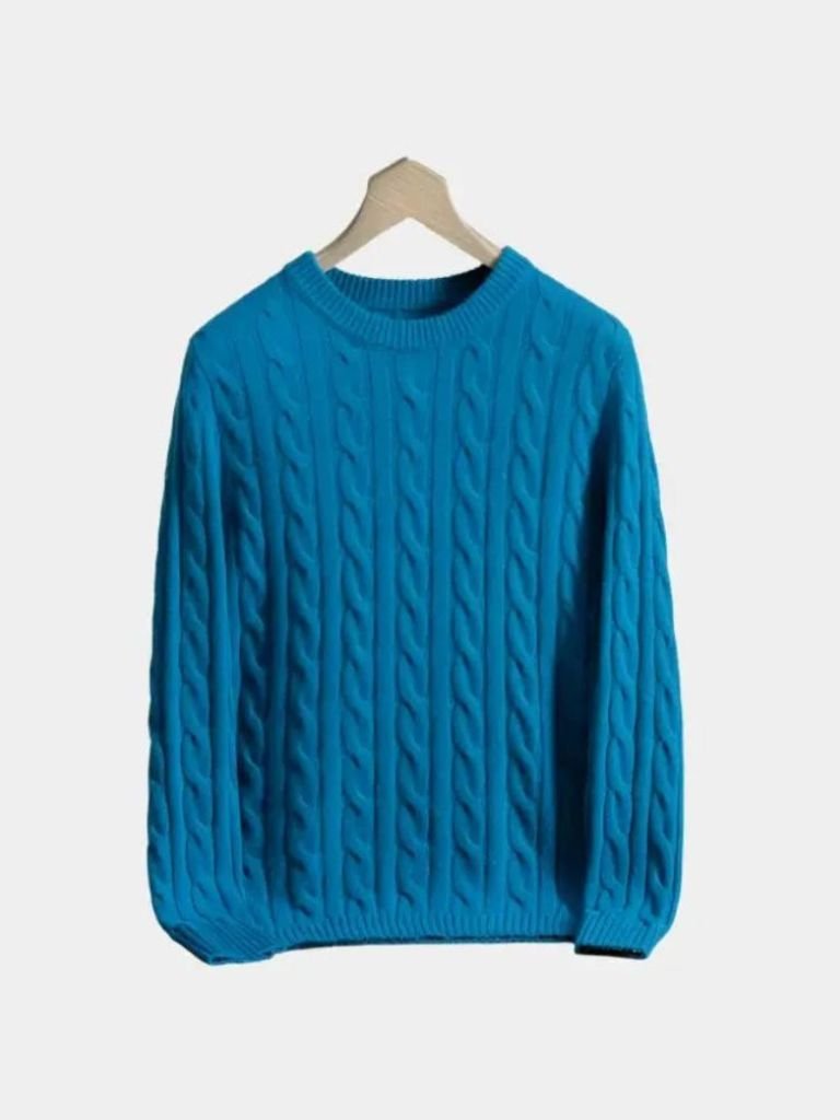 Essential Cashmere Sweater — North Row | Collar Detail