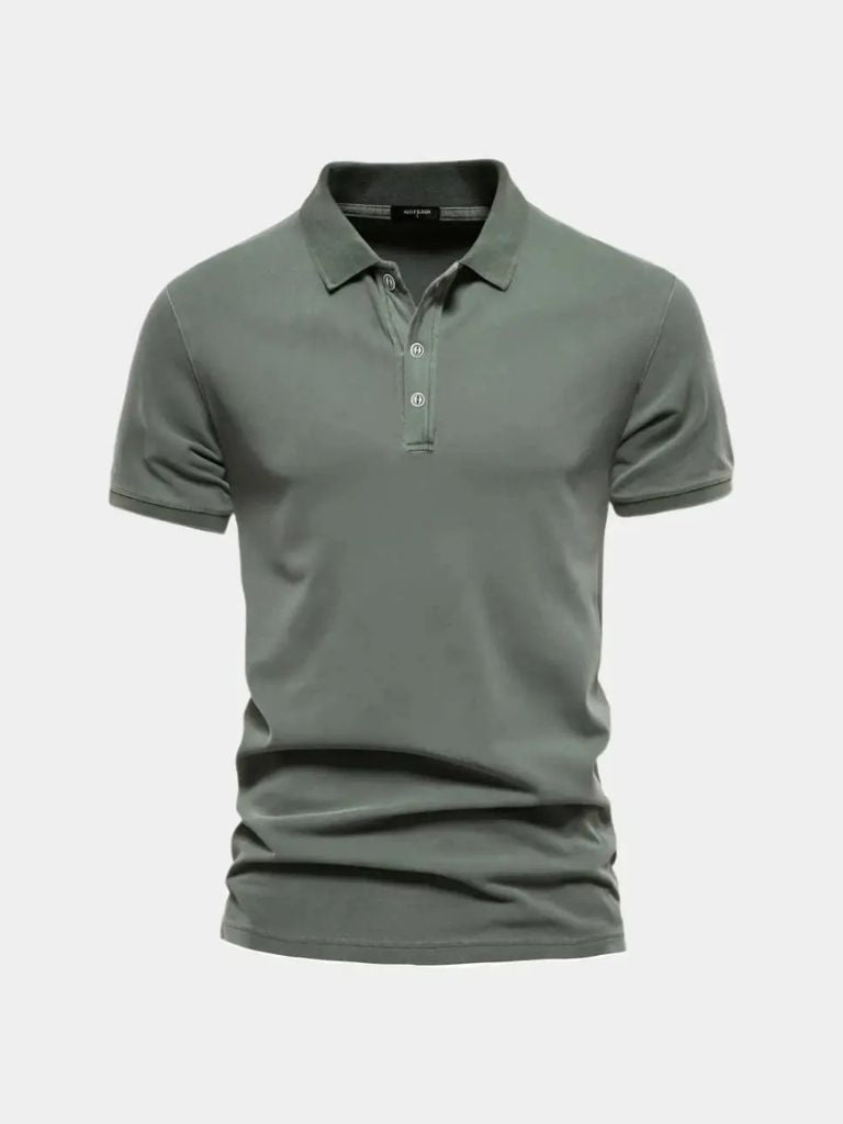 Essential Cotton Polo Shirt — North Row | Lifestyle