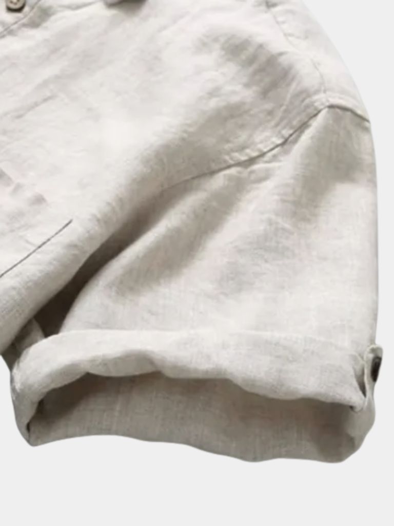 Essential Linen Shirt — North Row | Lifestyle