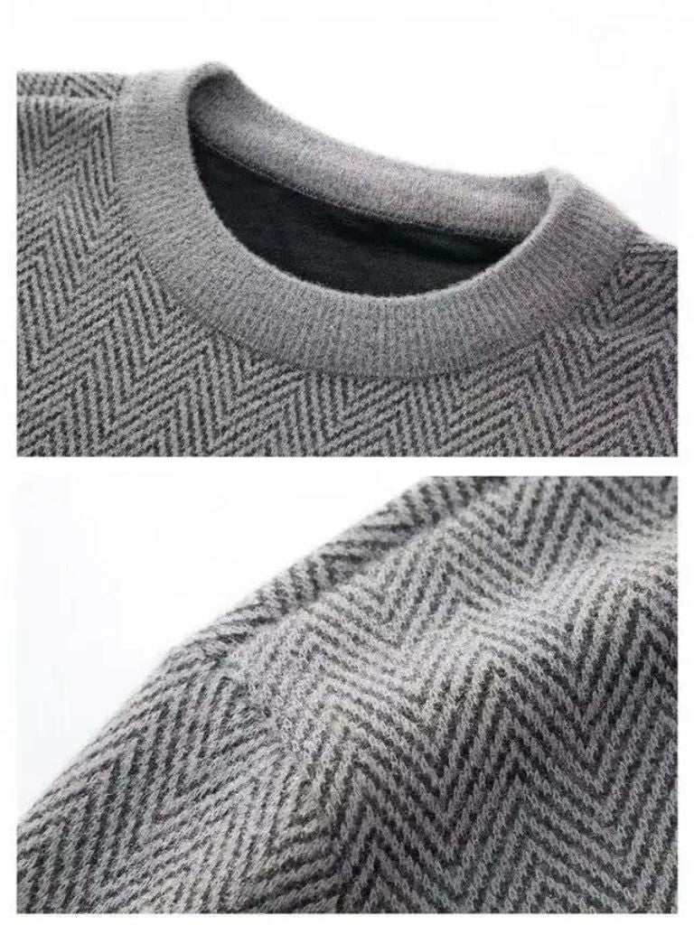 Essential Wool Sweater — North Row | Detail View