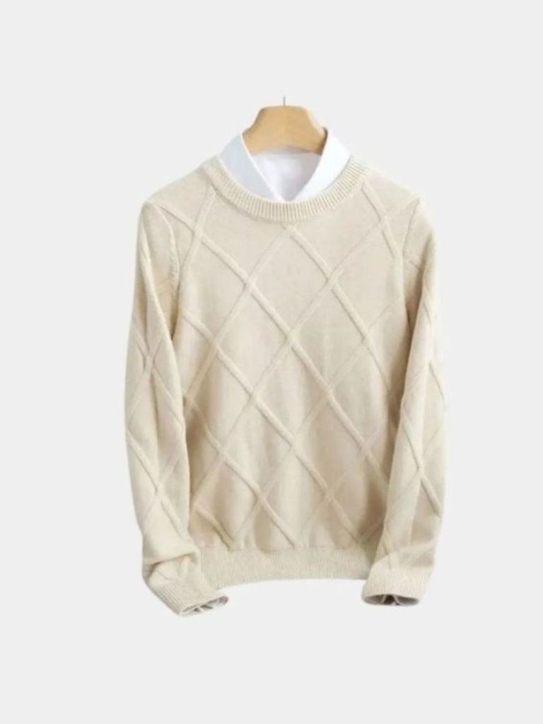 François Blanchet Premium Sweater — North Row | Model Wearing