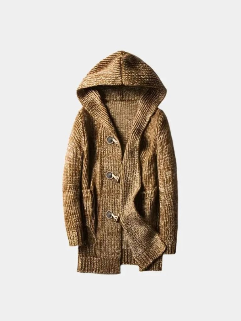 Himalaya Knit Hooded Jacket — North Row | Front View