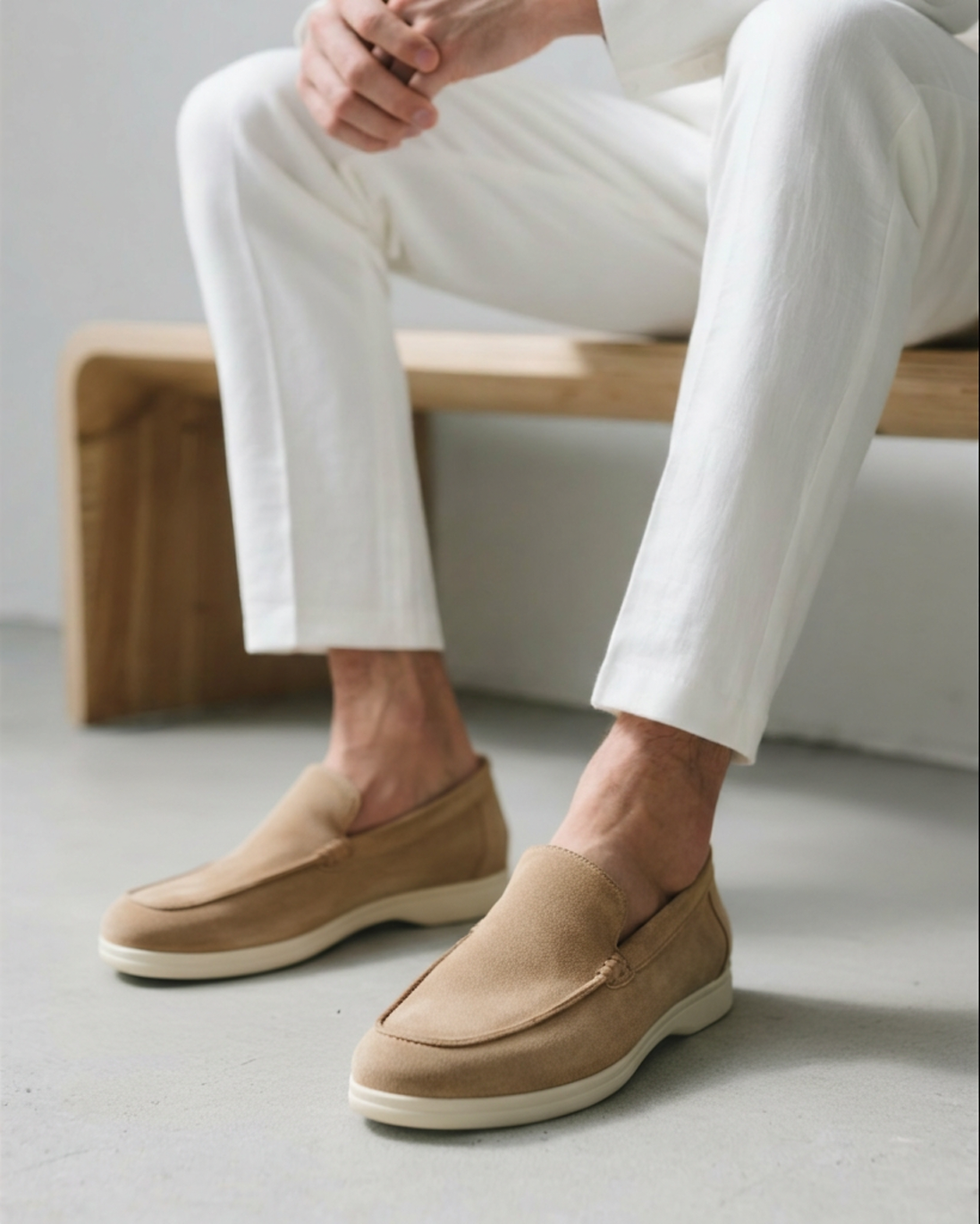 Suede Loafers — North Row | View 25