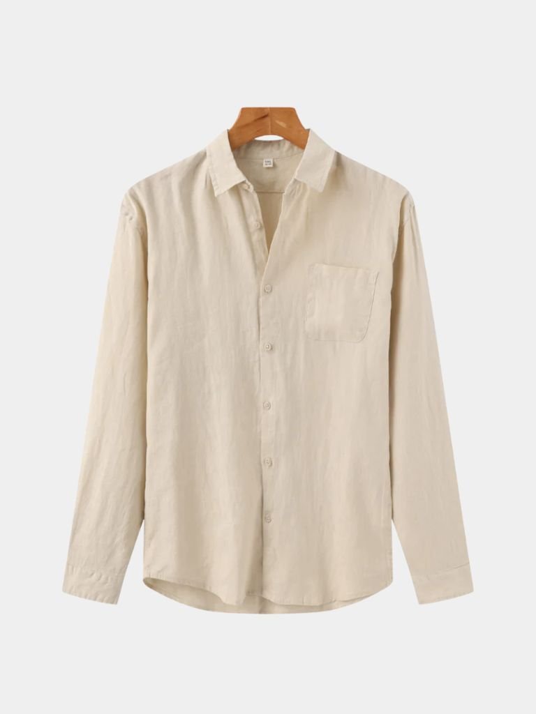 Linen Coast Shirt — North Row | Side View