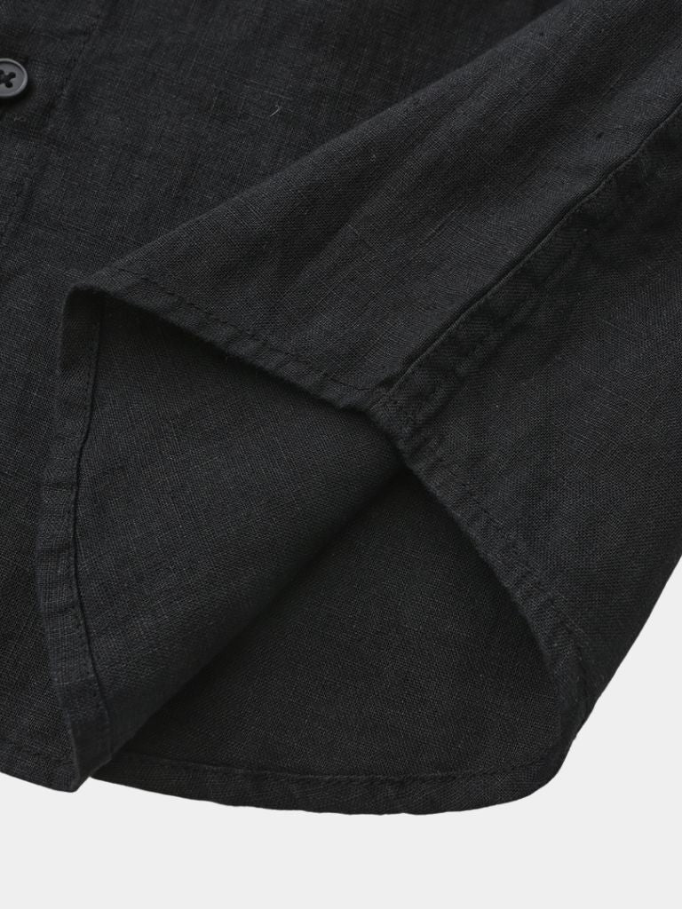 Linen Noire Set — North Row | Texture Detail