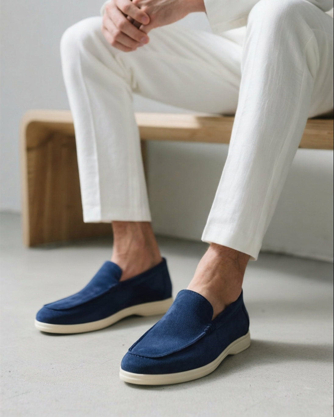 Suede Loafers — North Row | View 13