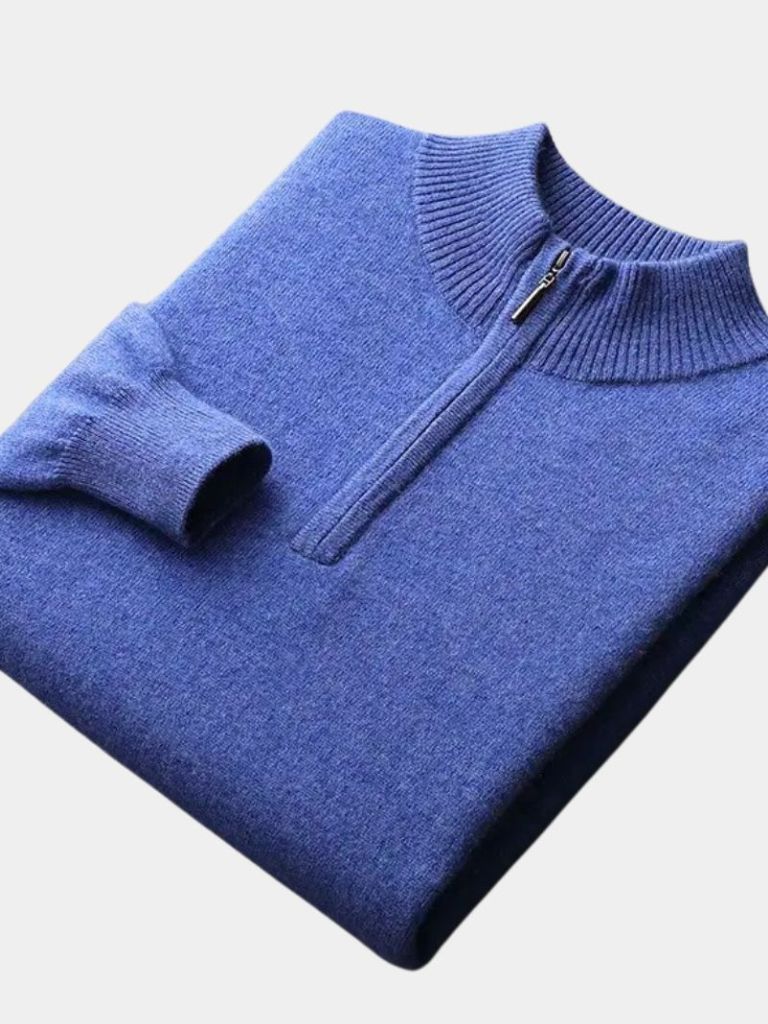 Merino Half Zip Sweater — North Row | Full Length