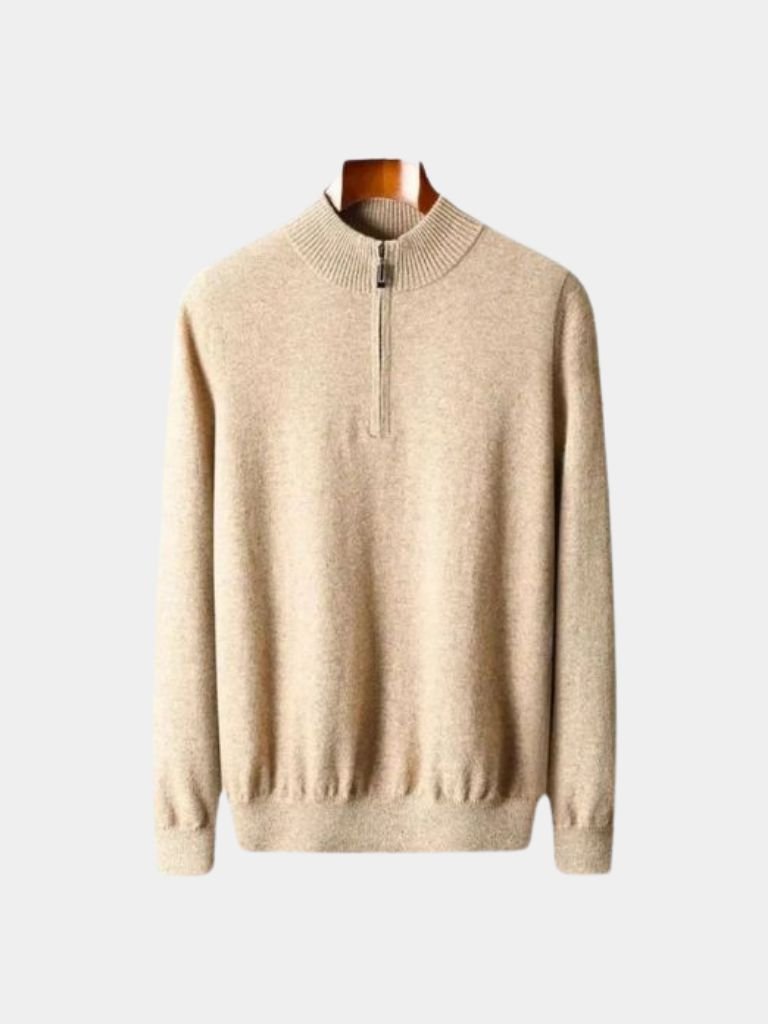 Merino Half Zip Sweater — North Row | Side View