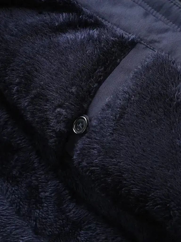 Military Hooded Jacket — North Row | Close-Up