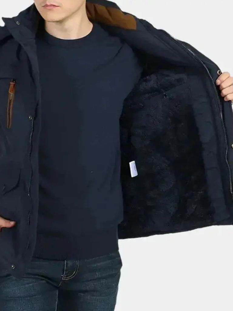 Military Hooded Jacket — North Row | Lifestyle