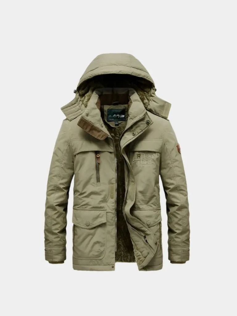 Military Hooded Jacket — North Row | Detail View