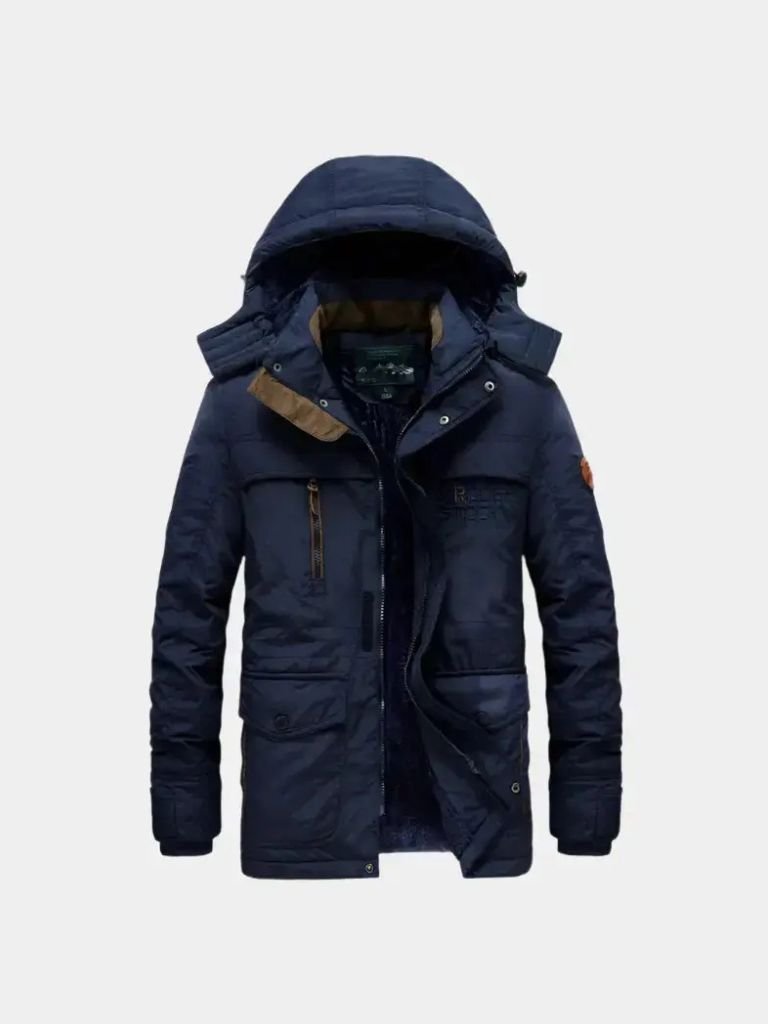 Military Hooded Jacket — North Row | Full Length