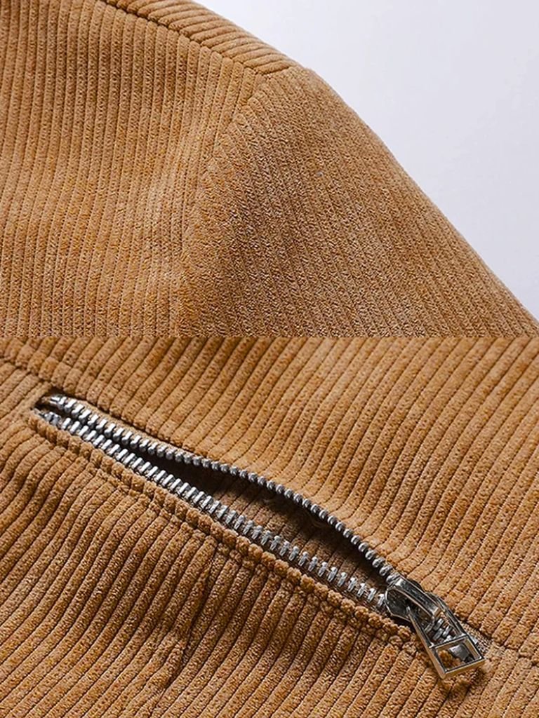 Minimalist Corduroy Sherpa Jacket — North Row | Lifestyle