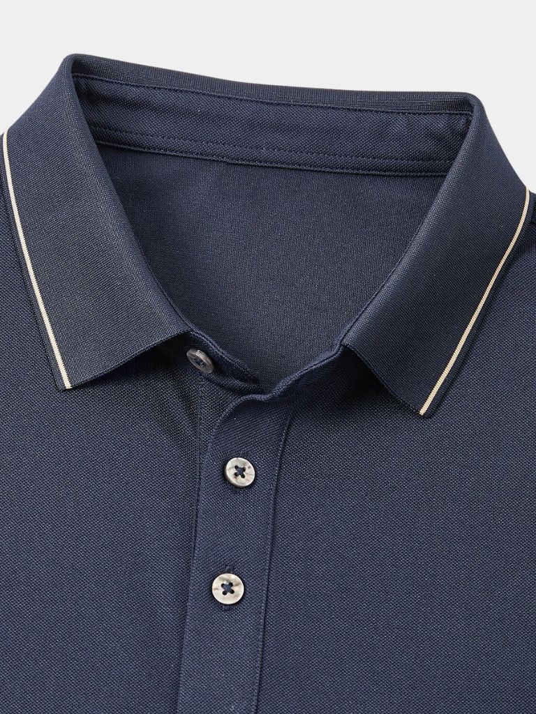 Oxford Polo Shirt — North Row | Detail View