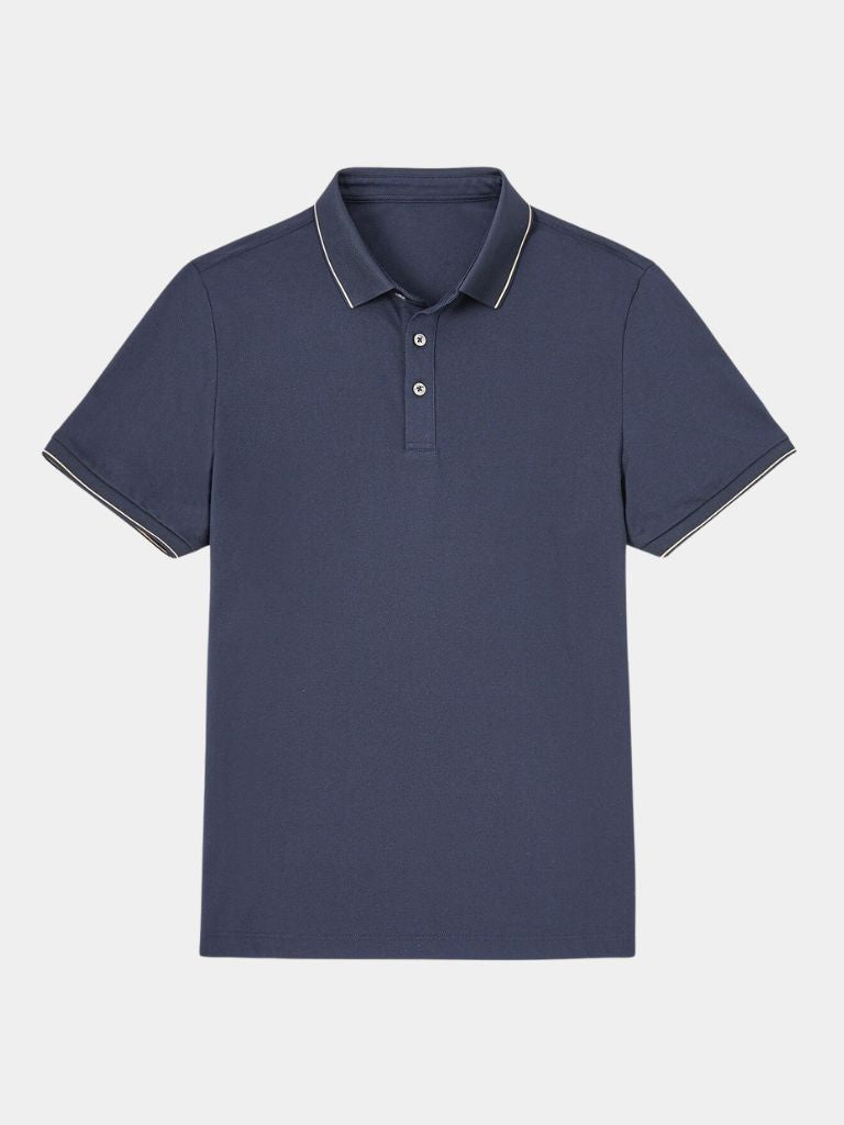 Oxford Polo Shirt — North Row | Texture Detail