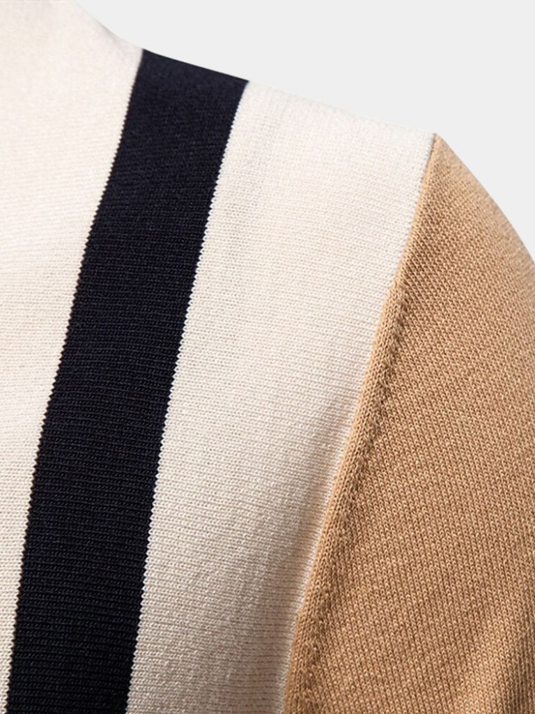 Retro Stripe Polo — North Row | Worn Look