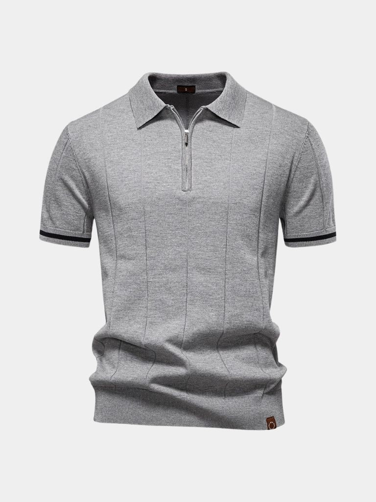 Royal Zip Polo — North Row | Full Length