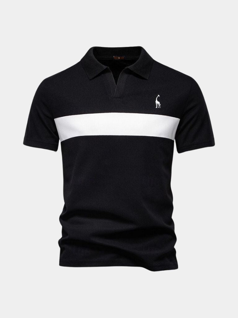 Savanna Stripe Polo — North Row | Flat Lay