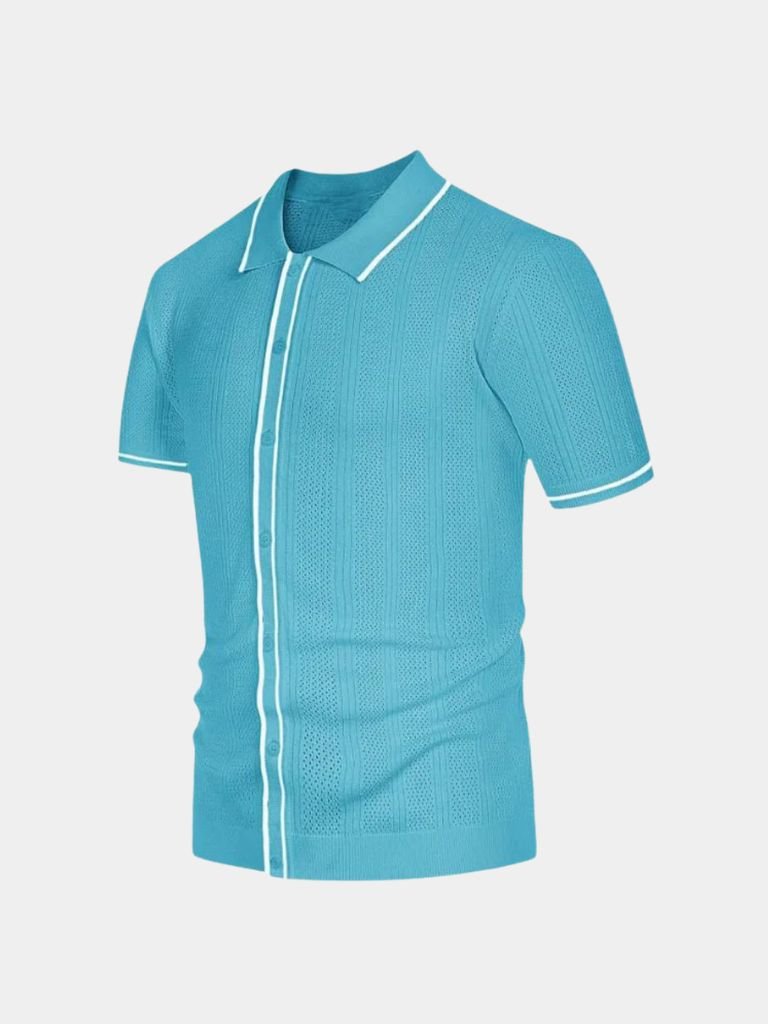 Siena Vintage Polo — North Row | Collar Detail