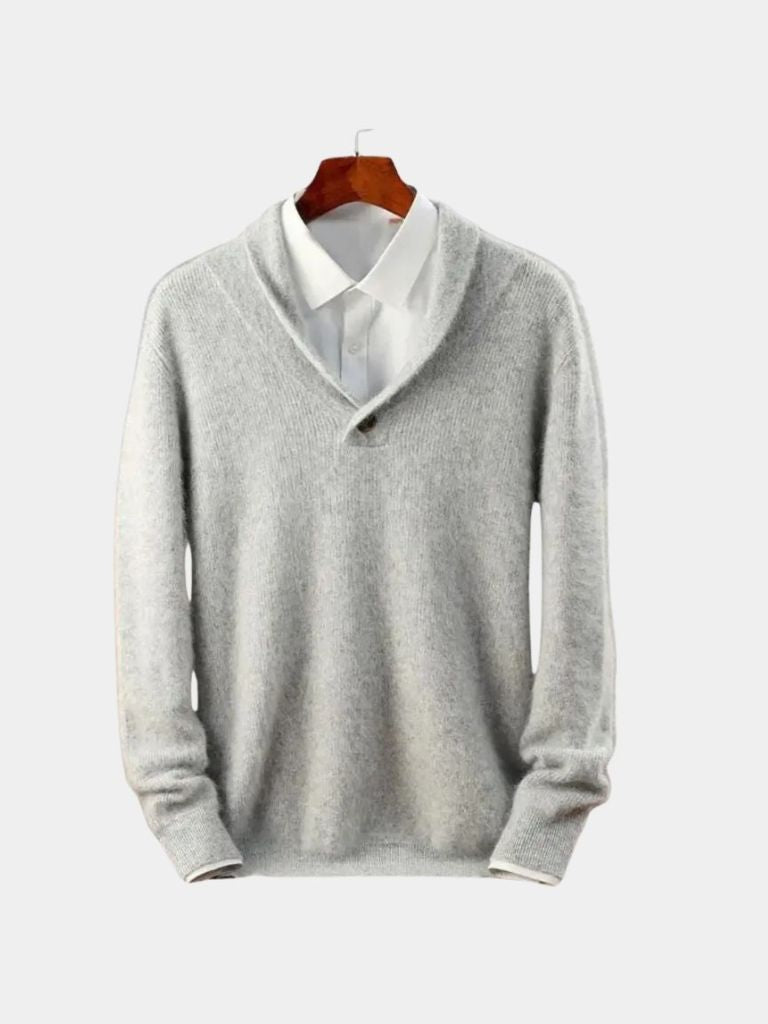Soft Haven Cashmere Sweater — North Row | Side View
