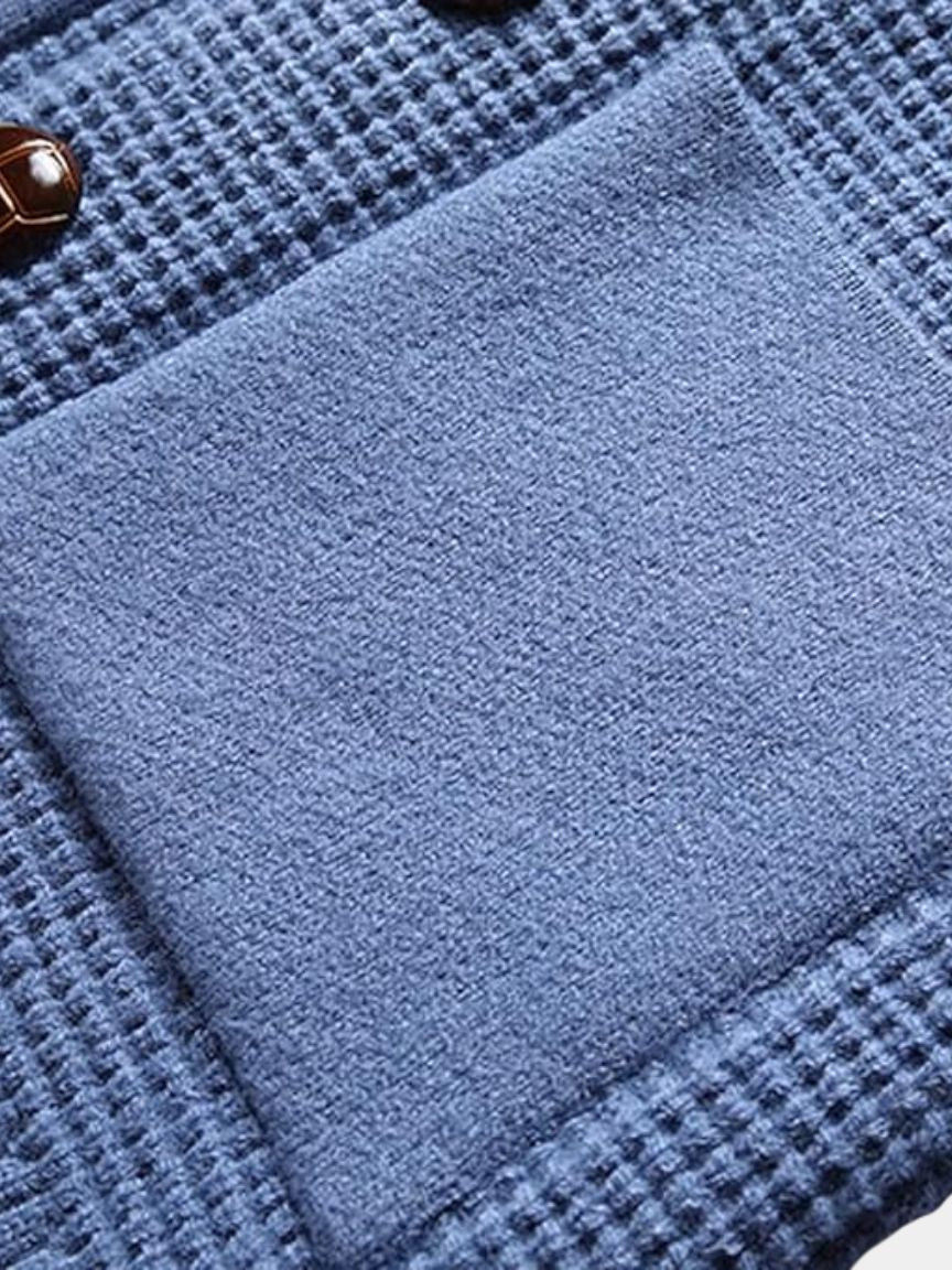 Sophisticated Winter Wool Cardigan — North Row | Worn Look