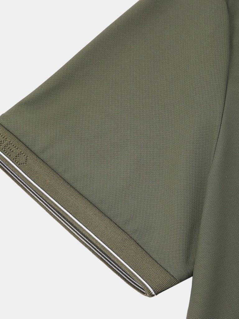 St. James Polo Shirt — North Row | Texture Detail
