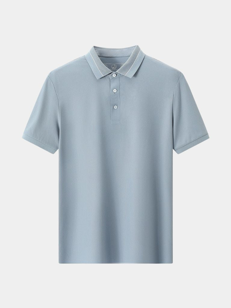 Steel Grey Polo — North Row | Full Length