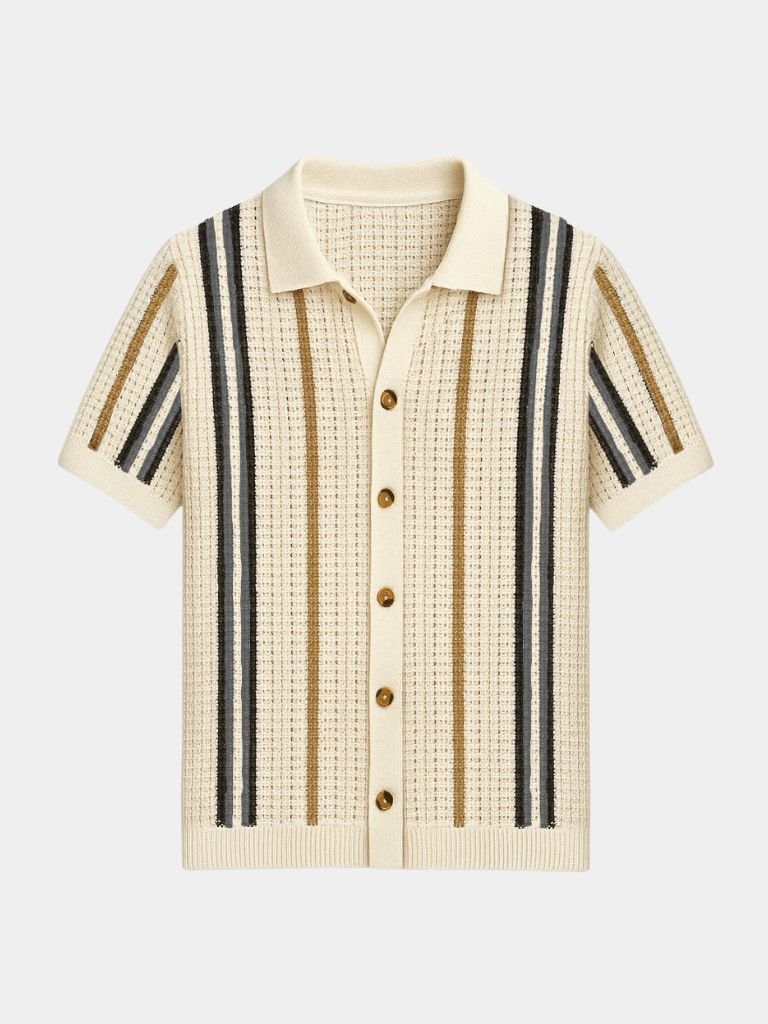 Sunset Groove Polo — North Row | Side View