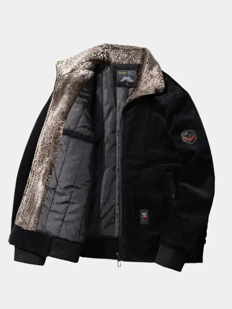 Thermal Windbreaker Corduroy Jacket - North Row