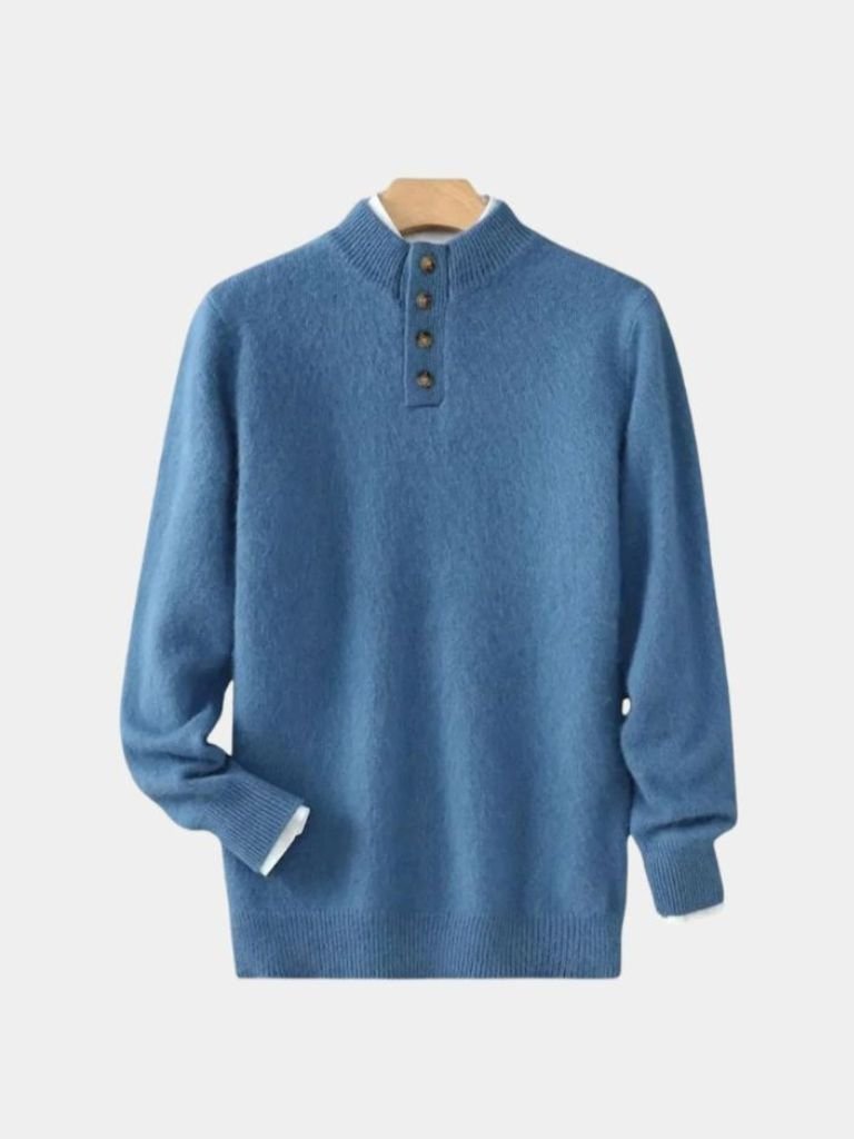 Timeless Luxe Cashmere Pullover — North Row | Flat Lay