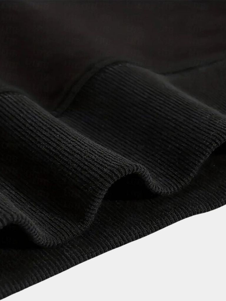 Zip Black Lapel Sports Sweatshirt — North Row | Lifestyle
