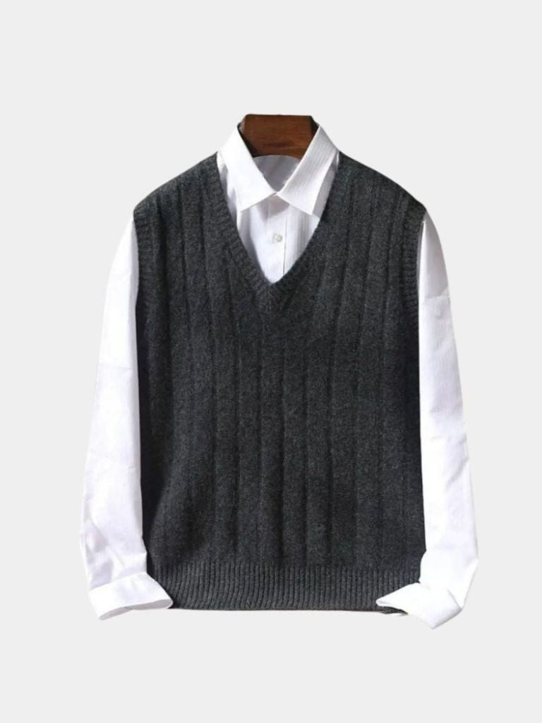100% Merino Wool Pullover Sweater Vest - North Row