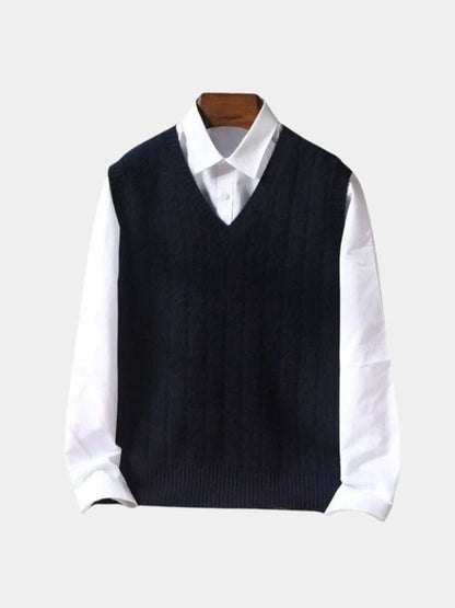 100% Merino Wool Pullover Sweater Vest - North Row