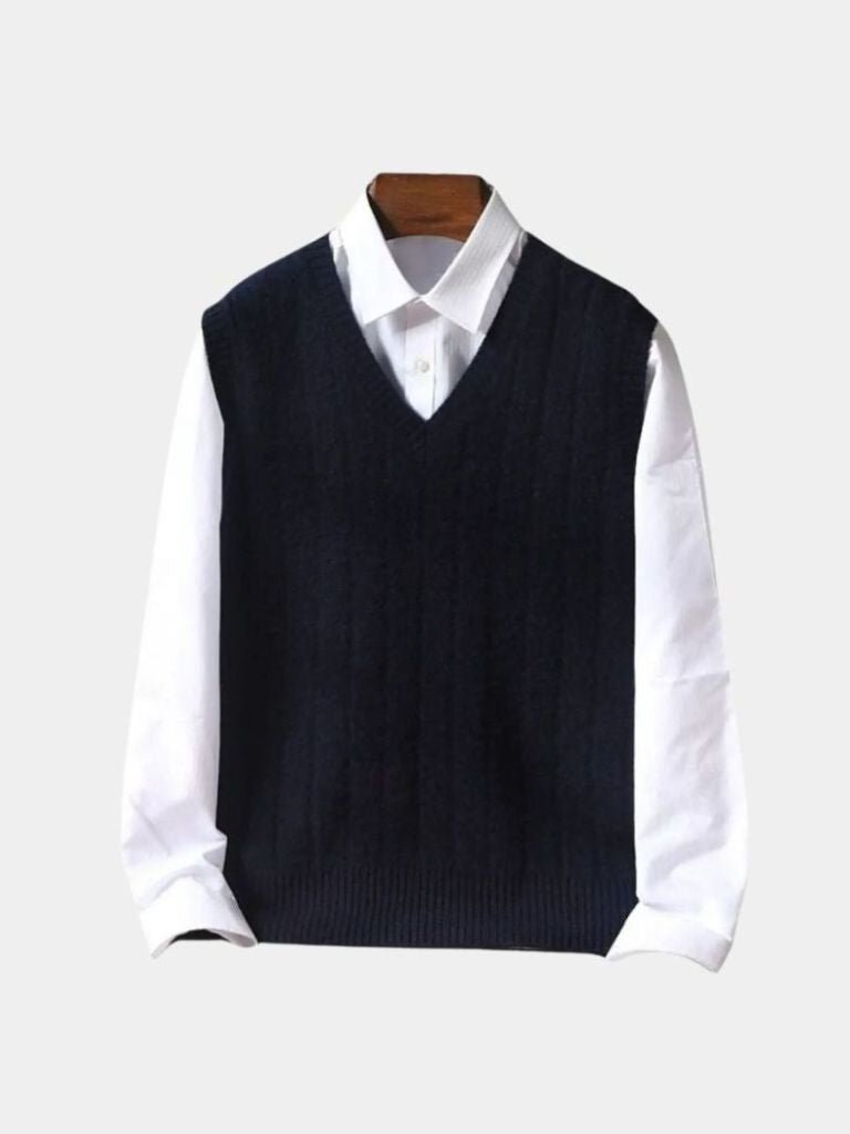 100% Merino Wool Pullover Sweater Vest - North Row