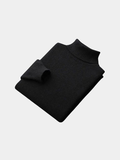 100% Merino Wool Turtleneck Sweater - North Row
