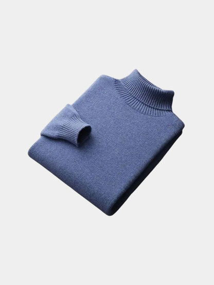 100% Merino Wool Turtleneck Sweater - North Row