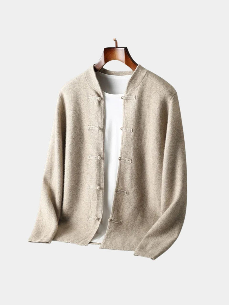 Torino Cashmere Cardigan — North Row | Front View