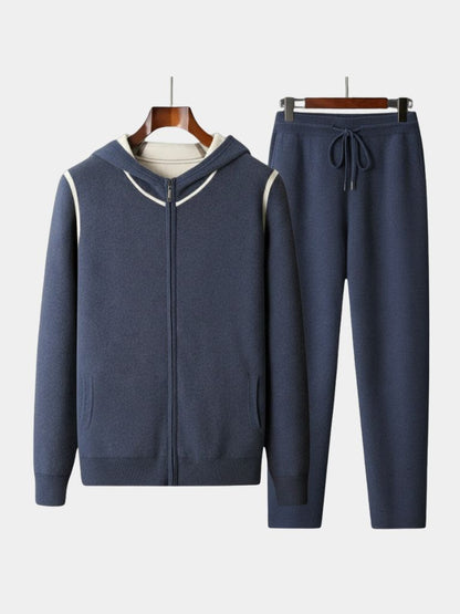 Belvoir Taupe Cashmere Set – North Row