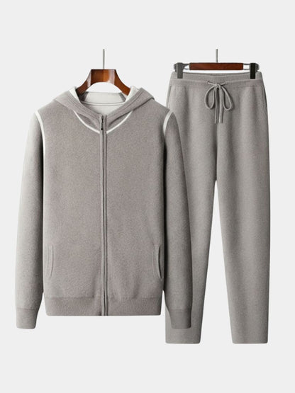 Belvoir Taupe Cashmere Set – North Row