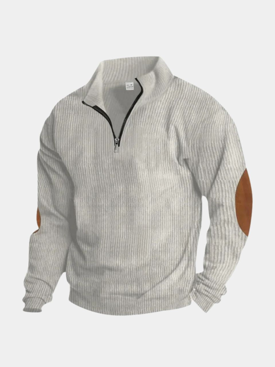 High Collar Quarter Zip Corduroy Pullover — North Row | Lifestyle